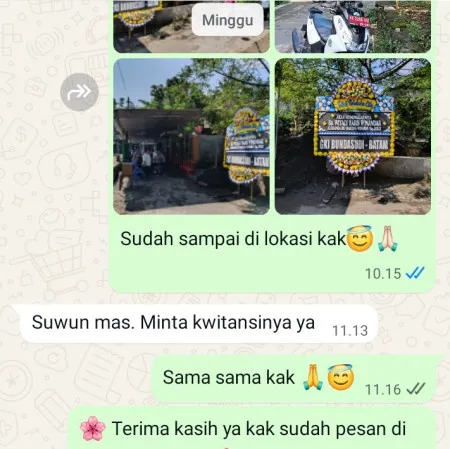 Pengiriman Papan Bunga Duka Gentan Bendosari